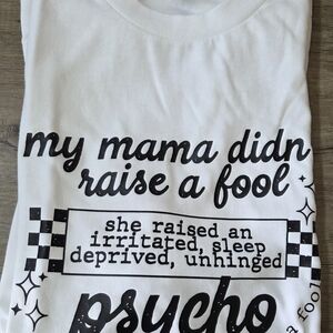 White Graphic Tee - Short Sleeve